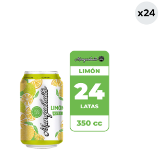 24x Cóctel de Vino Manquehuito Limón 350cc