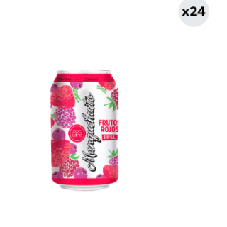 24x Cóctel de Vino Manquehuito Frutos Rojos 350cc