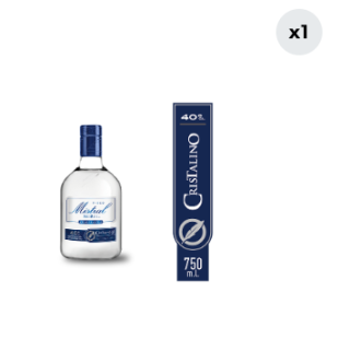Pisco Mistral Blanco Nobel Cristalino 40° 750 cc