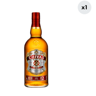 Whisky Chivas Regal 12 Años 40° 1L