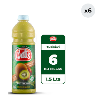 6x Néctar Watt's Tutikiwi 1.5L